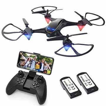 Greenheimg: Mit der neuen WIFI-FPV-Funktion können Sie Ihr Flugerlebn.. 8 Drohne mit Kamera 720MP,WiFi FPV Echtzeitübertragung,Headless-Modus,automat... nachhaltig