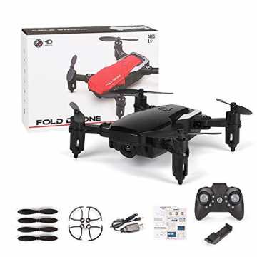 e mit Kamera WiFi FPV Mini Quadcopter Faltbare RC Drohnen mit Kamera HD Höhe ... nachhaltig