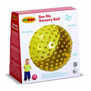 Edushape - Ed 705177 - Ball-Spiel - Große Ball sensorischen transparent - Auswahl zufällig