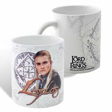 Greenheimlizenzierte Tasse zur Kinotrilogie  Legolas - Herr der Ringe Tasse nachhaltig