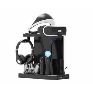 n Ladestation Ständer mit Kühler Lüfter, Vertikaler Standfuß, PS VR Brille Ha... nachhaltig