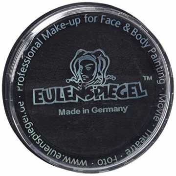 Greenheimröße: 30greicht für ca. 50 Gesichter oder eineinhalb Körperh.. el 181119 - Profi-Aqua Make-up Schminke - Schwarz - 30g nachhaltig