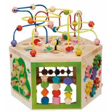 Greenheimth bietet zahlreiche Spieloptionen und hilft dabei viele Fäh.. - 7-in-1 großes Gartenspielcenter (EE33285) nachhaltig