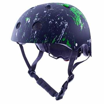 Greenheim eine einstellbare Größe von 50 bis 54 cm (19,68  inder Helm Skateboard BMX Fahrrad Sport-Helm for Jungs Mädchen 3-8 Jahre nachhaltig