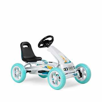 Greenheimweißes Go-Kart für Kinder von 2 - 5 Jahre. Das Go-Kart ist s.. Club Gokart - wei? nachhaltig