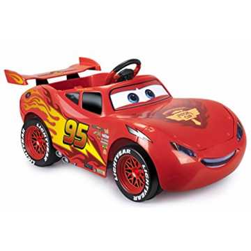 Greenheimitz-ElektroautoDiese Aufsitz-hat Vor- und Rückwärtsgang, ein.. sa 800011147 - Cars Flash McQueen - Disney Elektro-Spielzeugauto, für Kinder von 3 bis 6 Jahren, 6V, rot nachhaltig