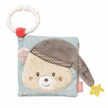 Fehn 060188 Soft-Bilderbuch Bruno - Fühlbuch aus Stoff mit Tier Motiven - Für Babys und...