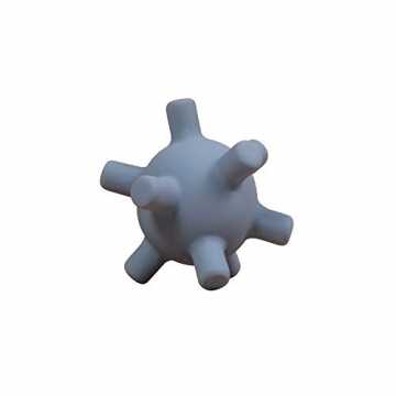  Baby Motorik Ball mit Rassel, Sensory Ball für Babys | Bio Gummi | Farbenfro... nachhaltig