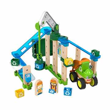 Fisher-Price GFJ12 - Wunder Werker Holzspielzeug Recycling Center Spielset aus FSC zert... Fisher-Price GFJ12 - Wunder Werker Holzspielzeug Recycling Center Spielset aus FSC zert...