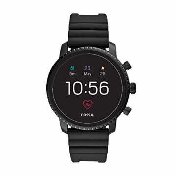 Fossil Herren Digital Smart Watch Armbanduhr mit Silikon Armband FTW4018 Fossil Herren Digital Smart Watch Armbanduhr mit Silikon Armband FTW4018