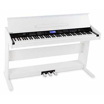 Greenheims DP-88 II wurde insbesondere für Einsteiger konzipiert, die.. 88 II Digitalpiano (88 anschlagsdynamische Keyboard-Tasten, 128-fach polyphon, 360 Sounds, 160 Styles, MP3-... nachhaltig