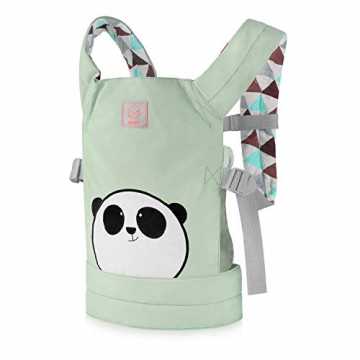 Greenheimer und gewebe, sanft zur haut der kinder;0.18 kg, 14 × 25 × .. pentrage Baby Vorne und Hinten aus Baumwolle für Kinder über 18 Monate, Panda nachhaltig