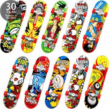 Greenheimr:  Mini Finger Skateboards sind in verschiedenen Mustern ge..  Finger Skateboards Fingerboard Finger Skate Penny Board Spielzeug Fingertip Bewegung für Kinder Erwachsene... nachhaltig