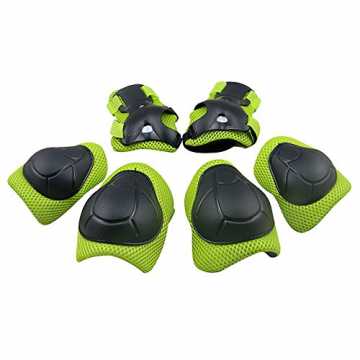 r Set Kinder Protektoren Sets Knie und Ellenbogen Knieschoner Handgelenkschoner Schutzausrüstung nachhaltig