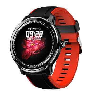Greenheimles Erscheinungsbild der Uhr, das zum Verschenken und Tragen.. twatch Bluetooth Herren Männer Fitness Full-Touchscreen IP68 Wasserdicht Spor... nachhaltig