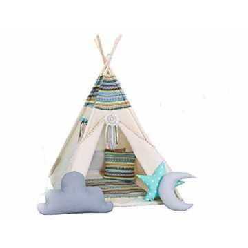 GreenheimKind viele Rollenspielmöglichkeiten wir haben für jeden etwa.. s Kinder Spielzelt Teepee Tipi Set für Kinder drinnen draußen Spielzeug Zelt ... nachhaltig