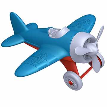 GreenheimHöhe: 101mm, Breite: 228mm, Länge: 228mm.Sicher, nicht gifti..  AIRB-1027 -Flugzeug, blau nachhaltig