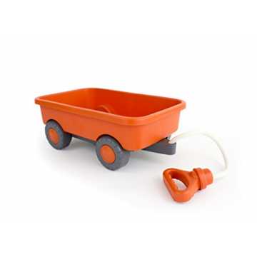 Green Toys, klassischer, orangefarbener Ziehwagen