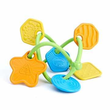 Greenheimcyceltem Kunststoff, geprüft und ohne Schadstoffeextreme Bel..  KNTA-1502 - Beissring Teether nachhaltig