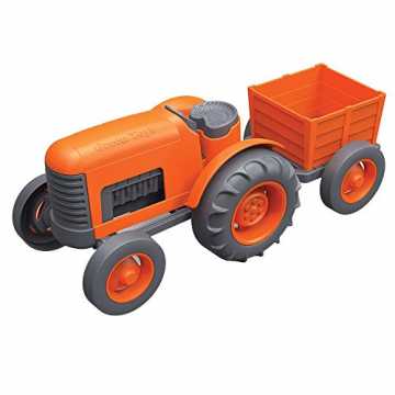 Greenheimelteilen.Höhe: 120mm, Länge: 290mm, Tiefe: 137mm.Alter: 1+ J..  TRTO-1042 - Traktor nachhaltig
