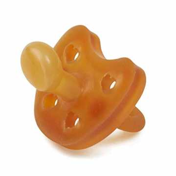 Grünspecht 670-V1 Bio-Schnuller aus Naturkautschuk, Beruhigungssauger, 0-6 m