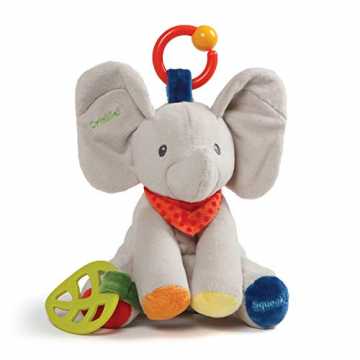 Greenheimße Flappy-Spielbuch bietet Spielspaß für Babys mit sensorisc.. 10 Baby Flappy. der Elefant, weiches Sensorik-Spielbuch, 20 cm, Multicolour nachhaltig