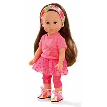 Greenheim- 27 cm große Stehpuppe mit extra langen braunen Haaren und .. 14 Just Like me - Chloe Puppe - 27 cm große Stehpuppe mit extra Langen braunen Haaren und blauen Schlafauge... nachhaltig