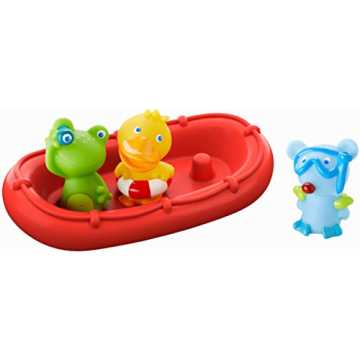 866 - Badeboot Tiermatrosen ahoi! | Badespielzeug mit Boot, Frosch, Ente und ... nachhaltig