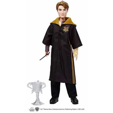 er GKT96 - Trimagisches Turnier Cedric Diggory Sammlerpuppe, ca. 26 cm, mit Zauberstab und Trimagischem Pokal nachhaltig