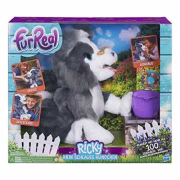 Hasbro FurReal Friends E0384100 Ricky, Mein schlaues Hündchen, elektronisches Haustier,...