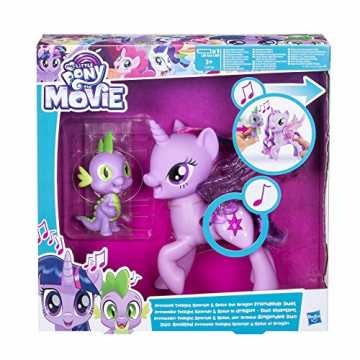 Greenheimlight singt ein Solo oder mit Spike gemeinsam ein DuettZum N.. Little Pony C0718100 - Movie Prinzessin Twilight Sparkle und Spike, der Drach... nachhaltig