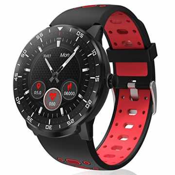 Smartwatch Fitness Tracker,HopoFit HF06 Voller Touchscreen mit Pulsmesser Schlafmonitor... Smartwatch Fitness Tracker,HopoFit HF06 Voller Touchscreen mit Pulsmesser Schlafmonitor...