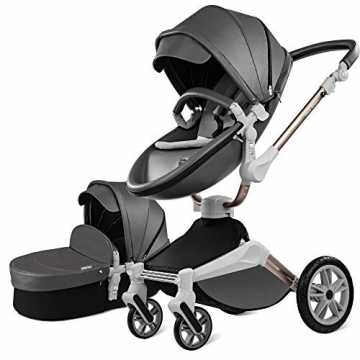 Kombikinderwagen 3 in 1 Funktion mit Buggy und Babywanne 2020 Design 360 Derhbar Kinderwagen Hohe Landschaft PU-Leder... Kombikinderwagen 3 in 1 Funktion mit Buggy und Babywanne 2020 Design 360 Derhbar Kinderwagen Hohe Landschaft PU-Leder...