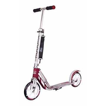 64/01 BigWheel 205-Das Original mit RX Pro Technologie-Tret-Roller klappbar-City-Scooter, Magenta/Silber nachhaltig