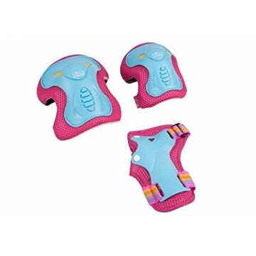 HUDORA Protektoren Kinder Skate Wonders, Protektoren-Set Inliner, Gr. S, 83317