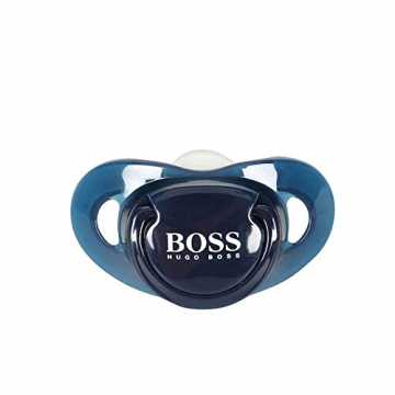 Greenheimideal für gestillte Babys, die auch das Fläschchen bekommen .. Schnuller in einer Geschenkbox J90P04 hellblau nachhaltig