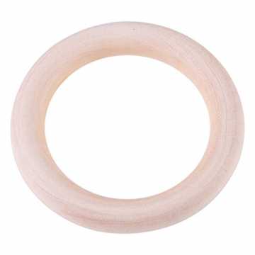 Greenheim  Material: Holz  Farbe: Holzfarbe  Außendurchmesser: ca. 7 .. rkrankheiten Ring, 10 stücke Baby Infant Naturholz Kinderkrankheiten Ring Beißring Spielzeug Holz Armband D... nachhaltig
