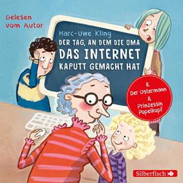 Greenheimg - vom Autor selbst gelesen. 
Der Tag, an dem die Oma das I.. n dem die Oma das Internet kaputt gemacht hat / Der Ostermann / Prinzessin Po... nachhaltig