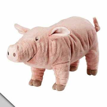 tier-Schwein "Knorrig" Plüschtier Schweinchen - 16cm breit - 12cm hoch - 37cm lang - sehr kuschelig - wasch... nachhaltig