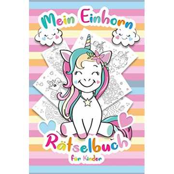 Greenheimer Verpackung sind 6 verschieden farbige Mini-Buntstifte ent.. rn Rätselbuch für Kinder: Das interaktive Kinderbuch mit Unicorn Rätsel für Kinder - Über 60 Unicorn kniffl... nachhaltig