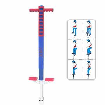 tick für Kinder Doppel Bar,pogostick Kinder, Pogostick für Jungen und Mädchen... nachhaltig