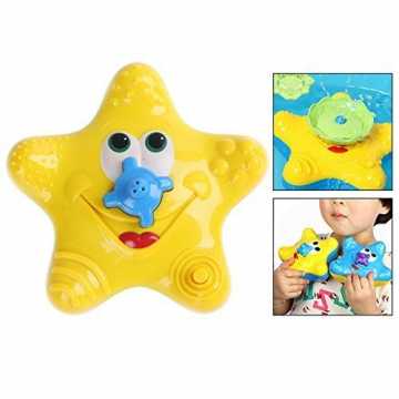 Greenheimeuchtenden Farben. Einfach für kleine Hände zu greifen, hilf.. er Wasser Baby Starfish Schwimmen Spielzeug baden Spielzeug Sprinkler Starfish. nachhaltig