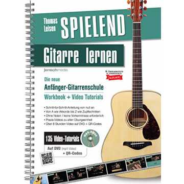 itarre Lernen: Die neue Anfänger-Gitarrenschule (inkl. 135 Video-Praxisanleitungen) nachhaltig