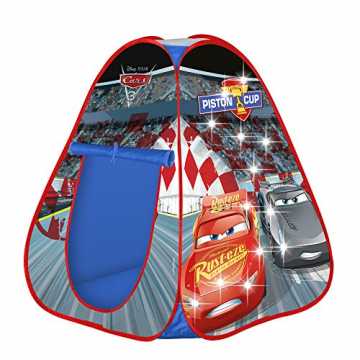 Greenheimm Film Disney Cars - Grundfarbe: blauMERKMALE: Mit integrier..  - My Pop Up - Light On Cars mit Lichterkette nachhaltig