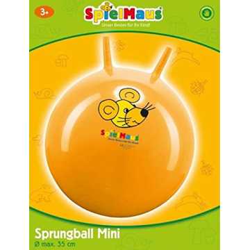 Outdoor Baby-Sprungball, ca.35 cm rot blau gelb sortiert nachhaltig