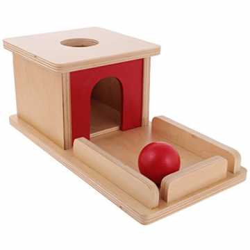 ontessori Material Holz Ball Matching Box Lernen Pädagogisches Training Kinde... nachhaltig