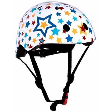 Fahrrad Helm für Kinder / Fahrradhelm / Design Sport Helm für skates, roller, scooter, laufrad - Stars / St... nachhaltig