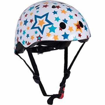Fahrrad Helm für Kinder / Fahrradhelm / Design Sport Helm für skates, roller, scooter, laufrad - Stars / St... nachhaltig