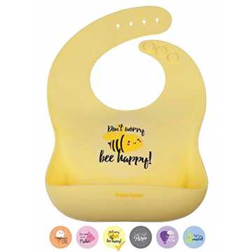 Greenheimmit dem Kind in großem Chaos endet? die Kleider nach jeder M.. O Wasserdichtes Silikon Baby Lätzchen für Jungen und Mädchen - Roll up Lätzch... nachhaltig