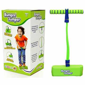 Greenheimchem, strapazierfähigem Schaumstoff und ideal zum Spielen im.. Bungee Jumper - Kinderspiel & sicherer weicher Springstöcke nachhaltig